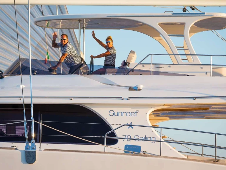 Location à Sardinia Island - Sunreef OMBRE BLU3 sur SamBoat