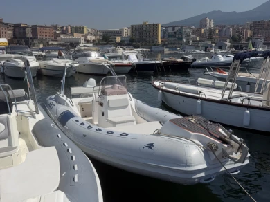RIB rental with or without captain Sacs Porto di Torre del Greco