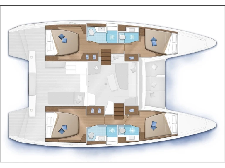 Location Catamaran Lagoon avec permis