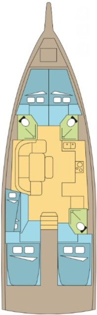 Location Voilier à Parham Town - Jeanneau Sun Odyssey 455