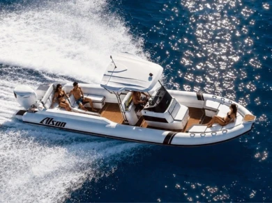 RIB hire in La Maddalena - Alson Force 8