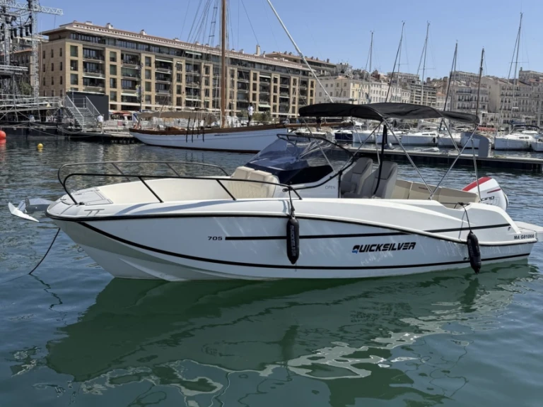 Location à Marseille - Quicksilver Quicksilver 705 Cruiser sur SamBoat