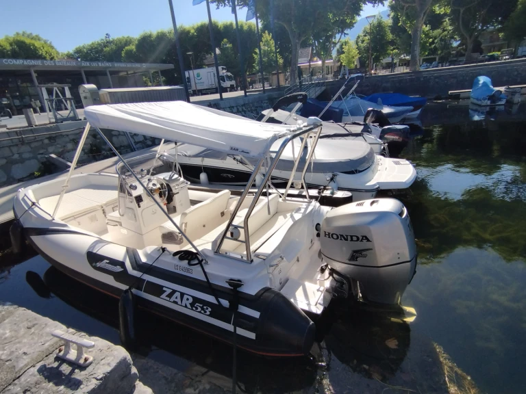 Location Semi-rigide à Grand Port d'Aix-les-Bains - Zar Zar 53