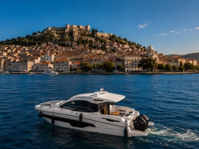 Noleggio Barca a motore con o senza skipper Karnic a Sibenik