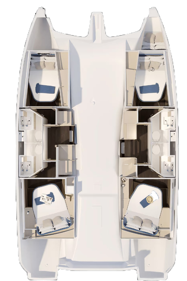 Fountaine Pajot Fountaine Pajot FP 41 Quatuor 4 a louer à Biograd na Moru