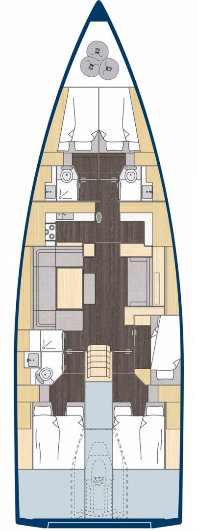 Location bateau Bavaria Bavaria C57 Holiday à Kaštela sur Samboat