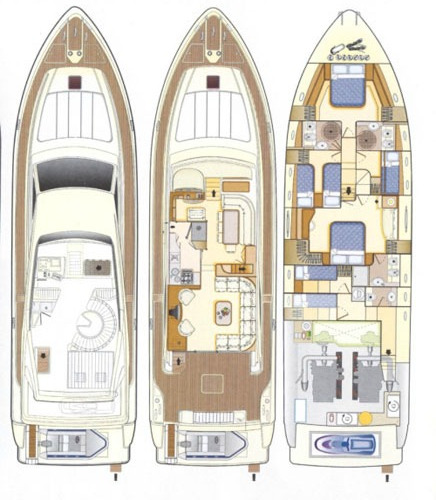 Location bateau Rhodes (Ville) pas cher Ferretti Yachts 68