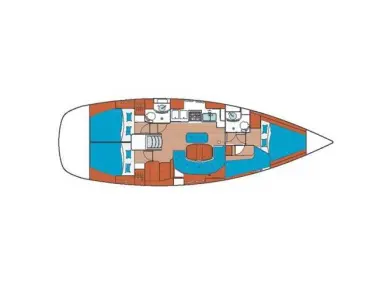 Bénéteau Oceanis 411 Clipper a louer à Pirovac