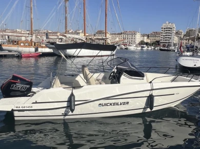 Hire Motorboat with or without skipper Quicksilver Marseille