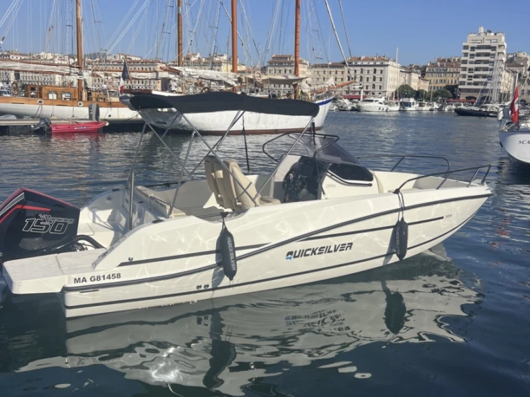 Location à Marseille - Quicksilver Quicksilver 705 Cruiser sur SamBoat