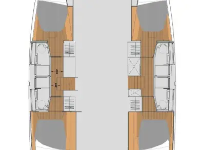 Location bateau Fountaine Pajot Elba 45 à Road Town sur Samboat