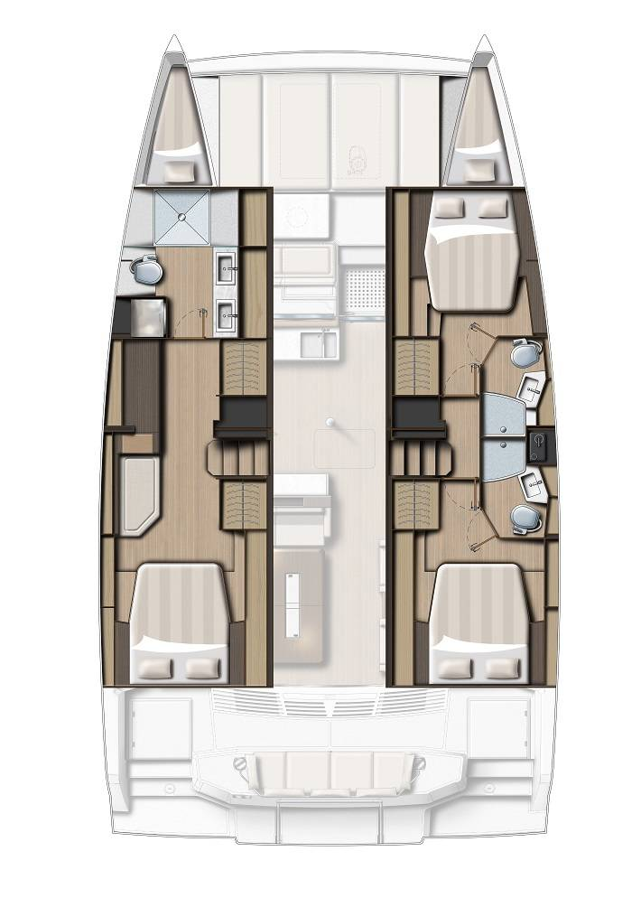Catamaran à louer à Harbor Island au meilleur prix