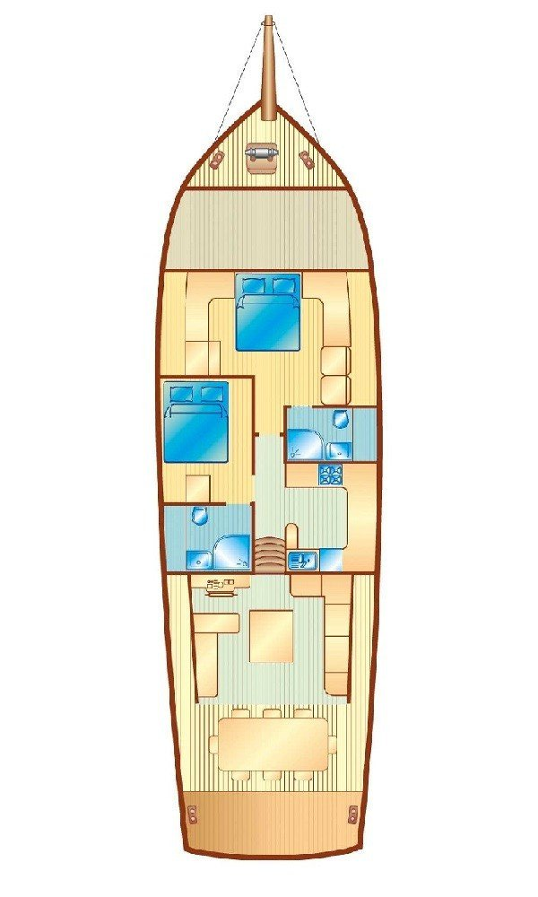 Location bateau Custom Made Zorbas à Bodrum sur Samboat