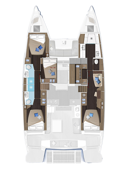 Louer Catamaran avec ou sans skipper Lagoon à Pula