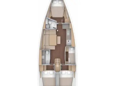 Location à Ávdira - Dufour Dufour 430 sur SamBoat