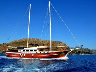 Bareboat Rental Sailboat Custom Made with a boat licence