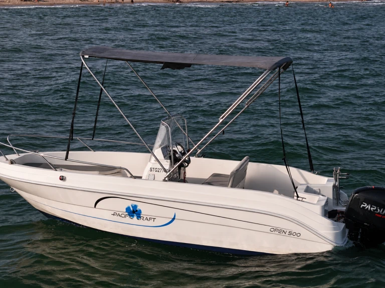 Location Bateau à moteur à Valras-Plage - Pacific Craft Pacific Craft 500 Open Trendy