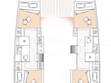 Louer Catamaran avec ou sans skipper Excess à Préveza