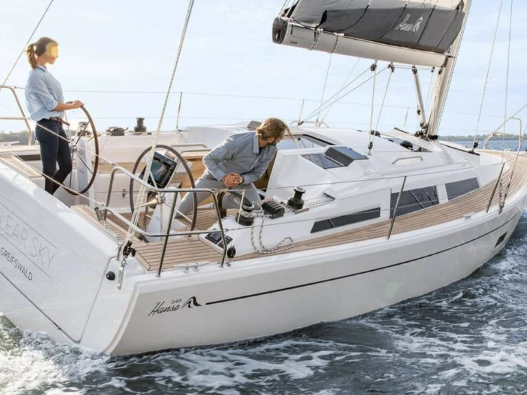 Location bateau Ajaccio pas cher Hanse 348