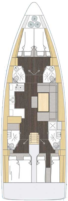 Louez un Bavaria Bavaria C46 à Pula