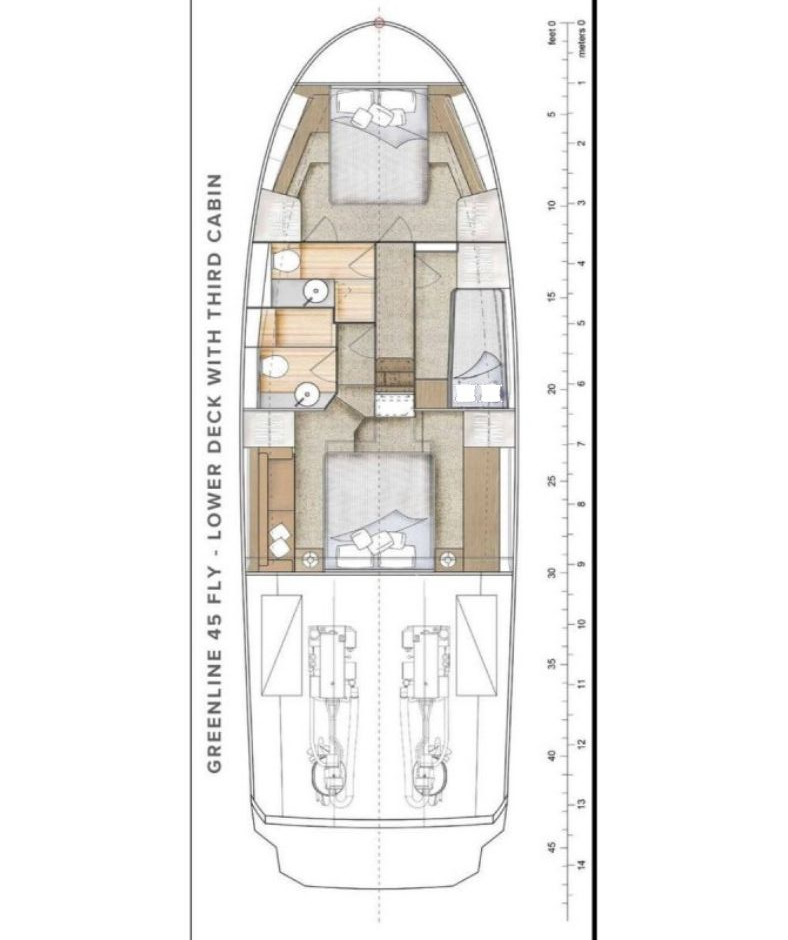 Location bateau Greenline Yachts Greenline 45 Fly à Biograd na Moru sur Samboat