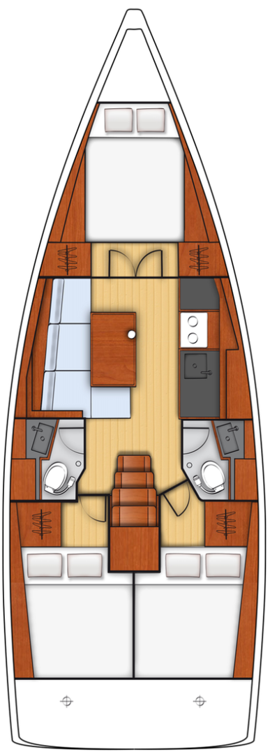 Location Voilier à Biograd na Moru - Bénéteau Oceanis 38.1