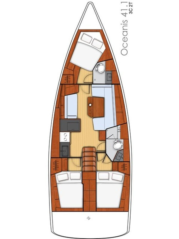 Location bateau Bénéteau Oceanis 41.1 à Biograd na Moru sur Samboat