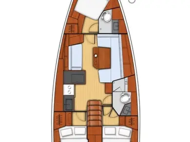 Location bateau Bénéteau Oceanis 41.1 à Biograd na Moru sur Samboat