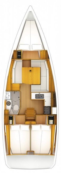 Location à Biograd na Moru - Jeanneau Sun Odyssey 389 sur SamBoat