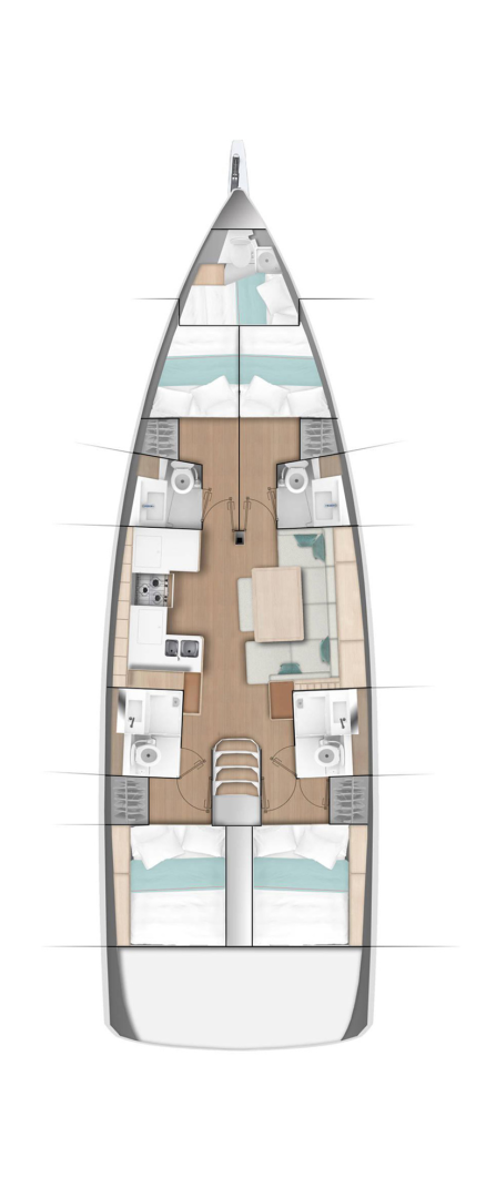 Louez un Jeanneau Sun Odyssey 490 à Gouviá