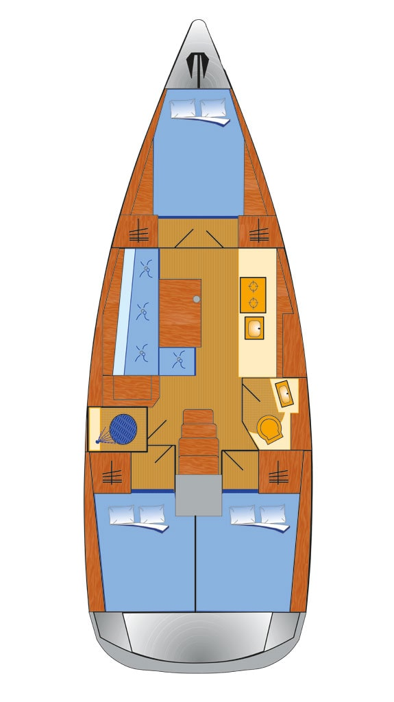 Location à Pula - Bénéteau Oceanis 38.1 sur SamBoat