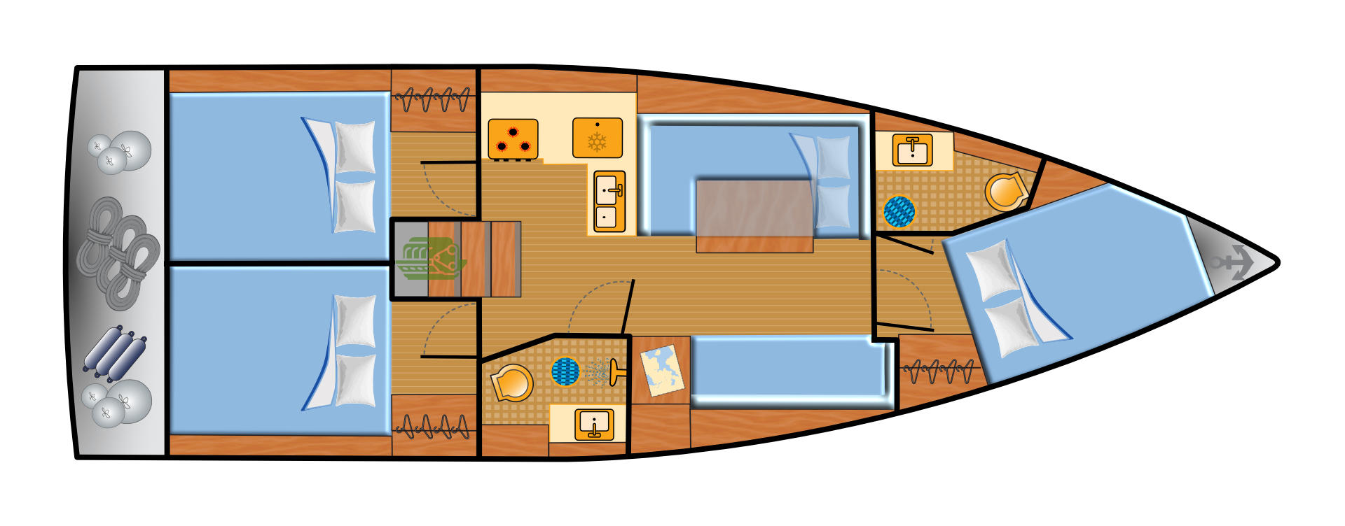 Location bateau Biograd na Moru pas cher Sun Odyssey 380