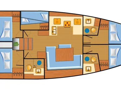 Location bateau Biograd na Moru pas cher Sun Odyssey 490