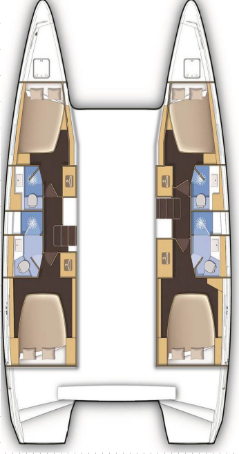 Location à Trogir - Lagoon Lagoon 42 sur SamBoat