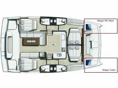 Catamaran à louer à Lefkáda au meilleur prix