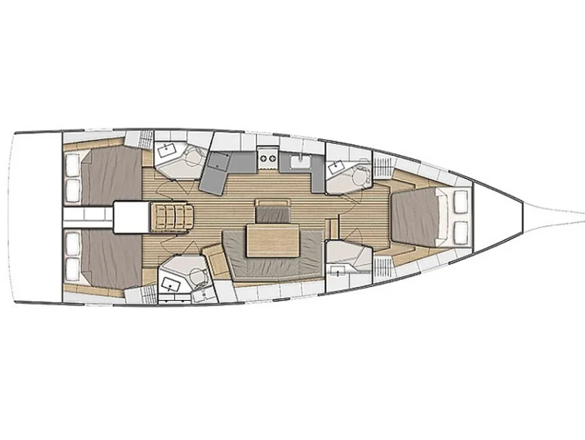 Louez un Bénéteau Oceanis 46.1 à Álimos