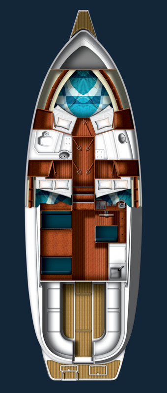 Location Bateau à moteur Sas Vektor avec permis