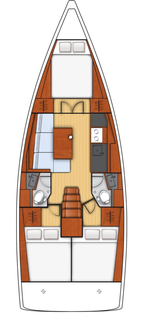 Location à Pula - Bénéteau Oceanis 38.1 sur SamBoat