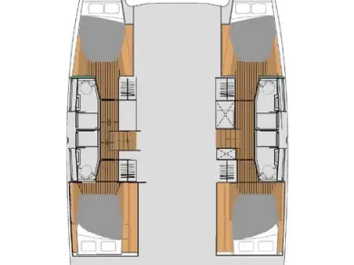 Location bateau Fountaine Pajot Elba 45 à Adaköy sur Samboat