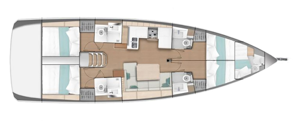 Louez un Jeanneau Sun Odyssey 490 à Néa Péramos