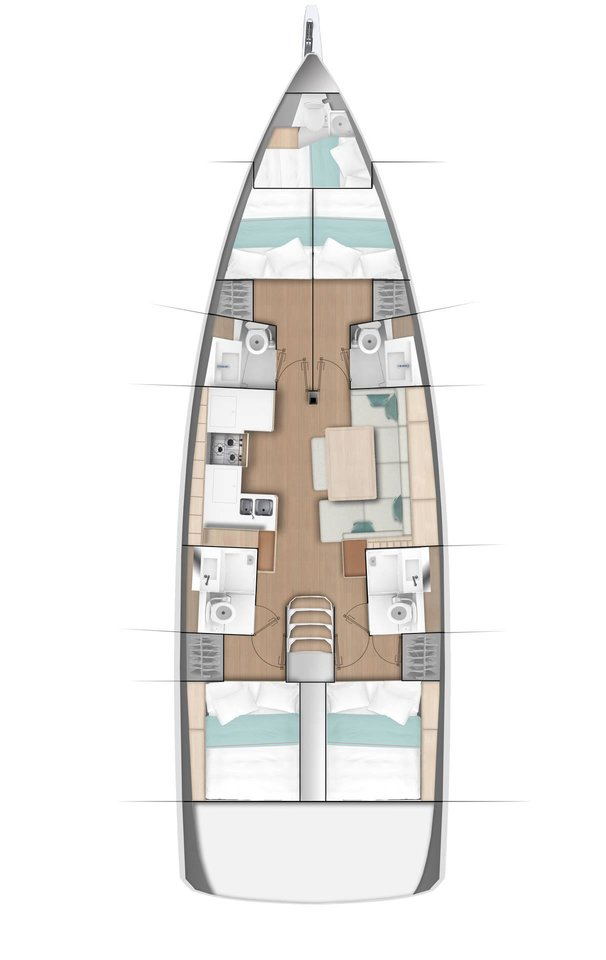Louez un Jeanneau Sun Odyssey 490 à Néa Péramos
