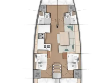 Louez un Jeanneau Sun Odyssey 490 à Néa Péramos