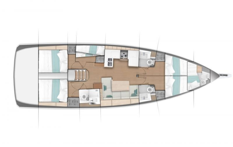 Location à Neo Klima - Jeanneau Sun Odyssey 490 sur SamBoat