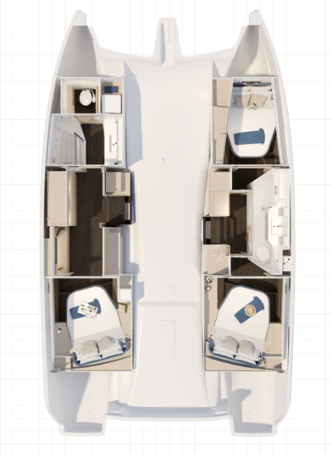 Louer Catamaran avec ou sans skipper Fountaine Pajot à Frenchtown