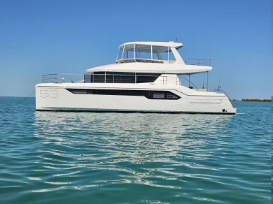 Leopard Catamarans / Robertson & Caine Leopard 53 - OW charter bareboat or skippered in  Marsh Harbour