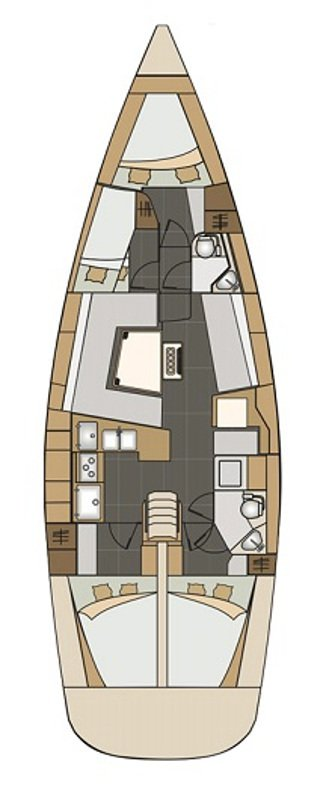 Location bateau Split pas cher Impression 45