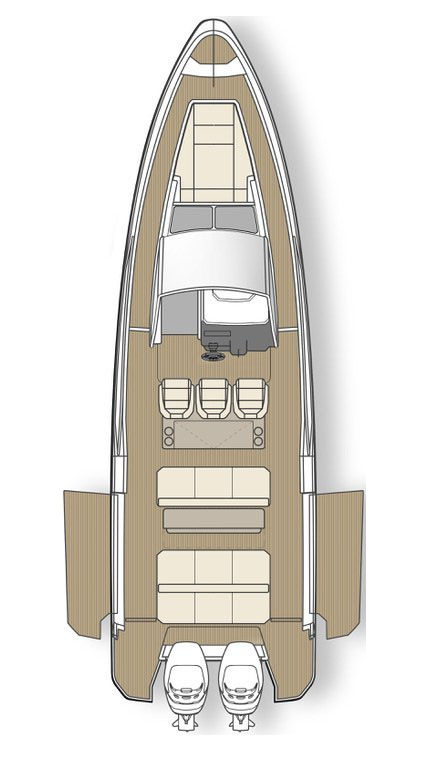 Location Bateau à moteur à Sukošan - Saxdor Saxdor 320 GTO
