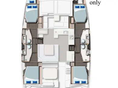 Location bateau Procida pas cher Leopard 45