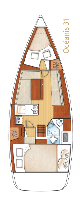 Location bateau Bénéteau Oceanis 31 à Procida sur Samboat