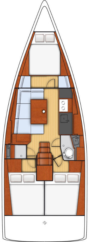 Bénéteau Oceanis 38 a louer à Procida